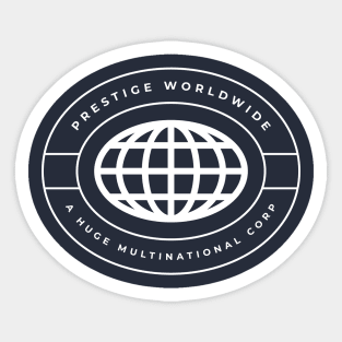 Prestige Worldwide - modern logo Sticker